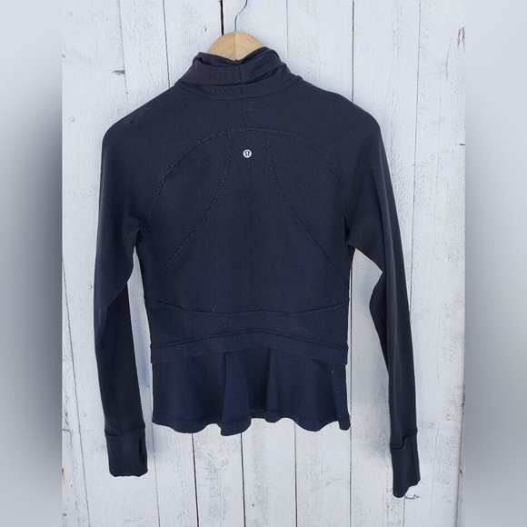 lululemon athletica Jackets & Blazers - Lululemon Hustle Your Bustle Jacket (Size 8 - Black)